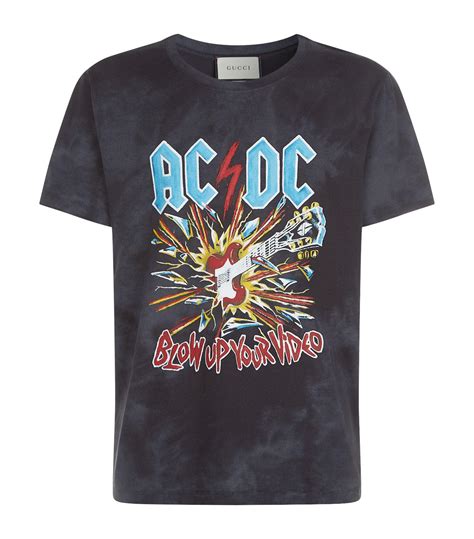 acdc gucci shirt|Gucci jersey t shirt.